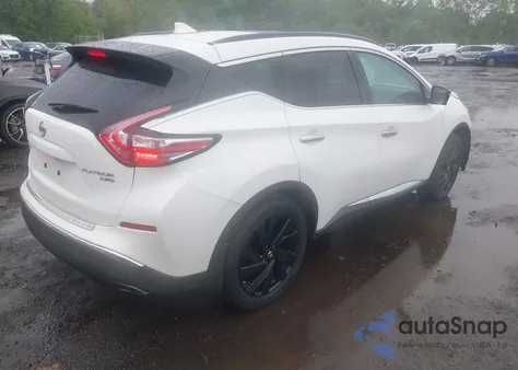 2017 Nissan Murano Platinum z USA, uszkodzony, nr VIN 5N1AZ2MH7HN185082